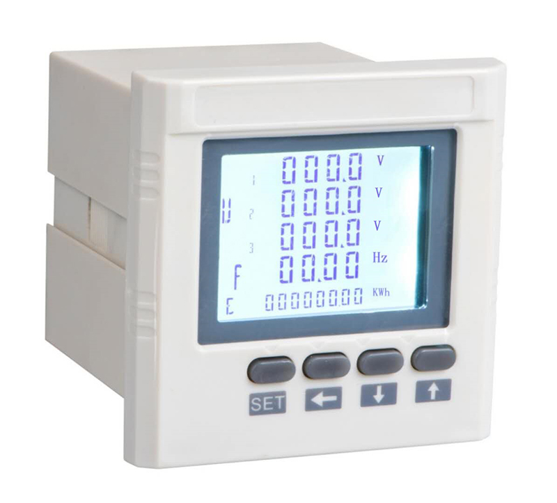 DRY系列交流電壓表單相/三相 LCD液晶顯示變比可調
